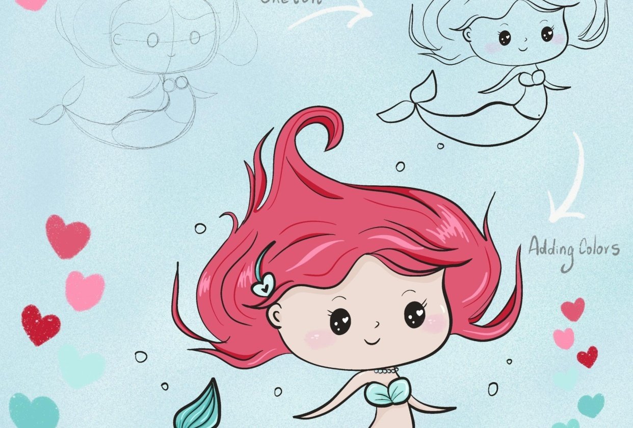 You can draw cute people the easy way Skillshare Student Project