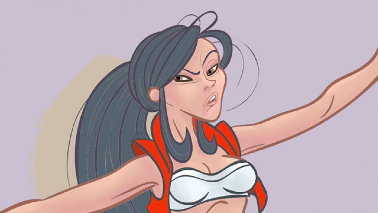 Character Design: Gypsy Princess - student project