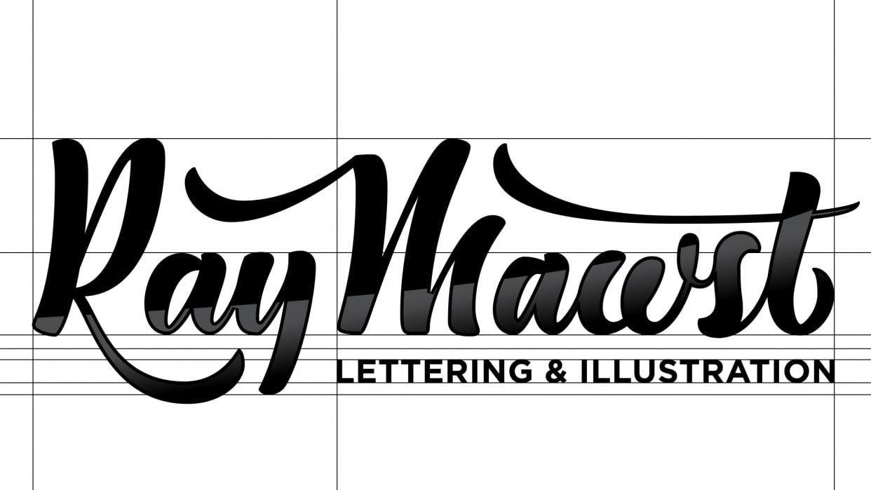 Ray Mawst - Lettering and Illustration - student project