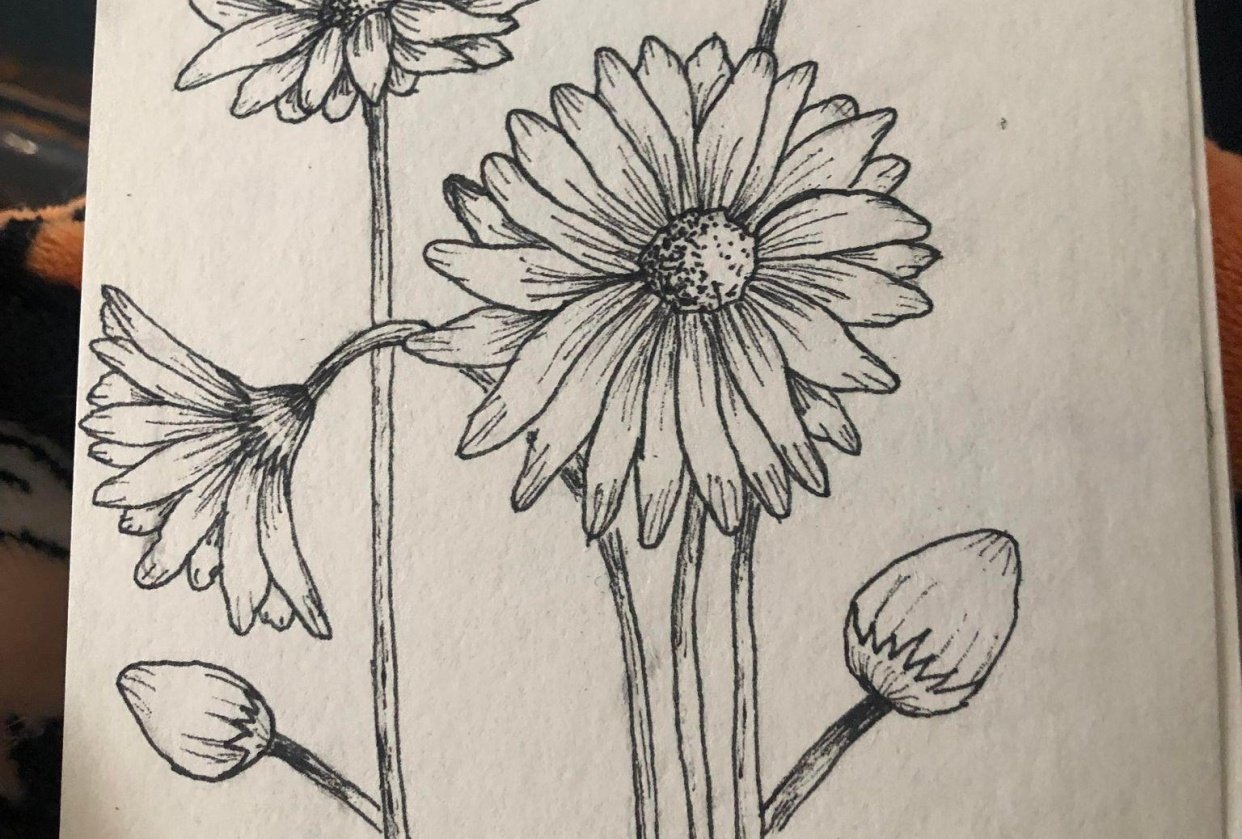 Fleurs simples - student project