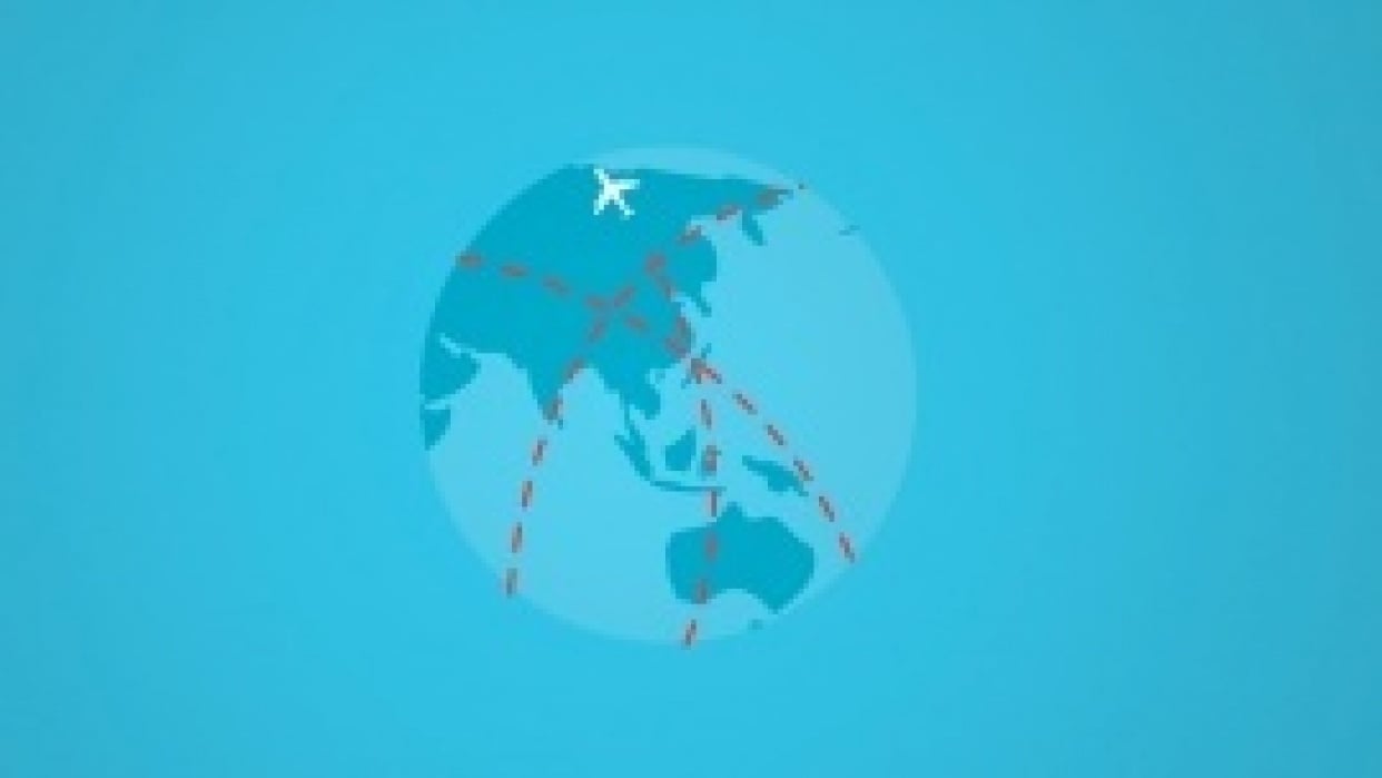 Pan Am intro credits - student project