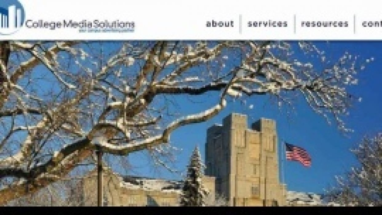 College Media Solutions Redesign - student project