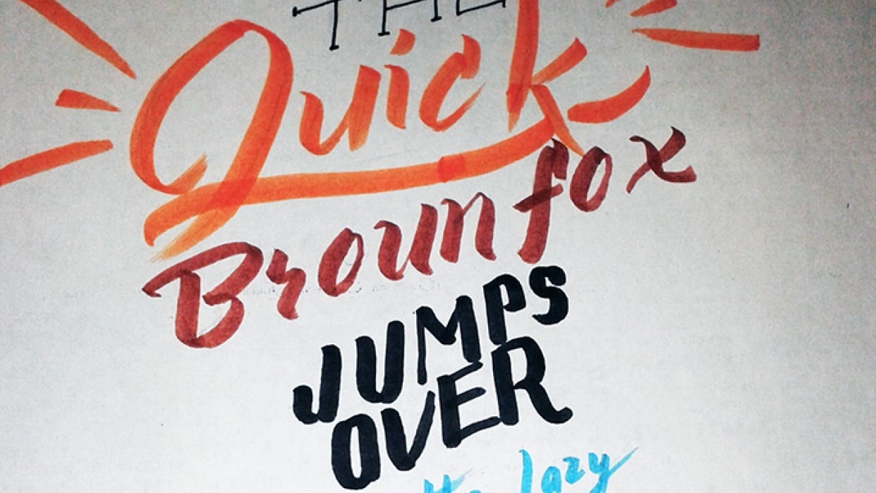 Pangram Skillshare Student Project