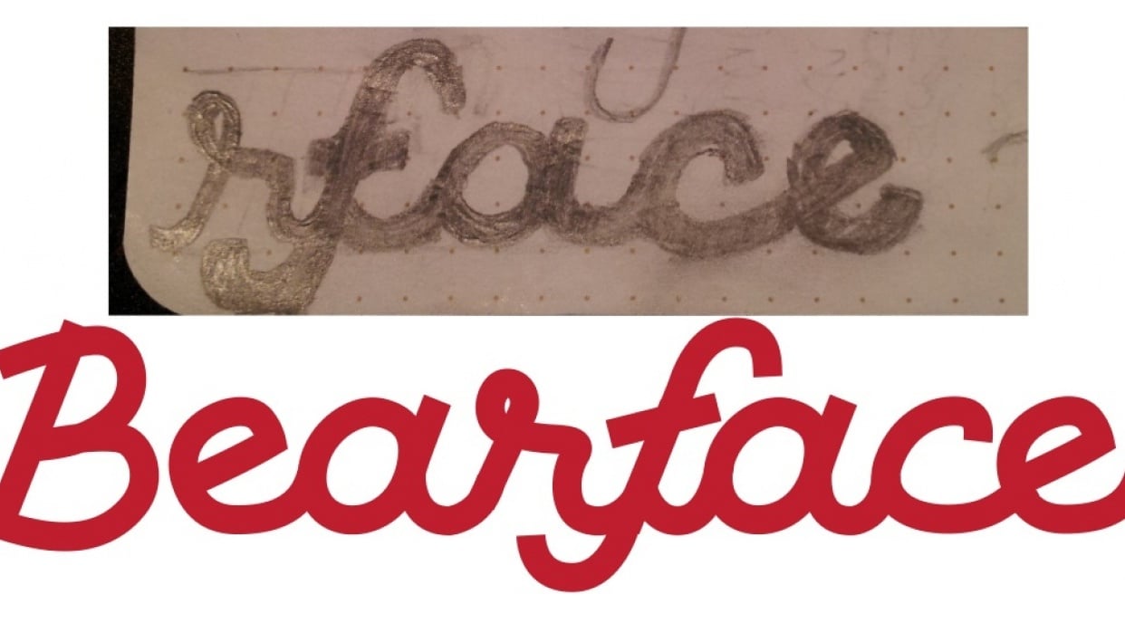 Bearface Lettering Skillshare Student Project