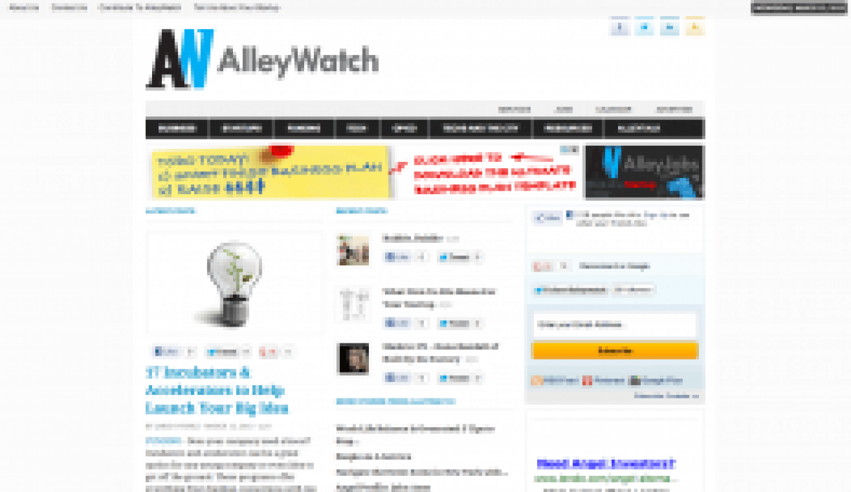 AlleyWatch - student project