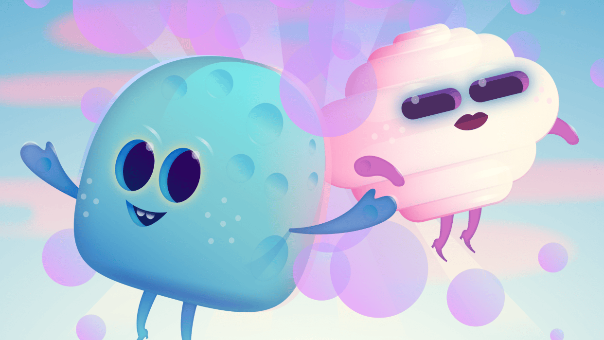 My Plastic Blueberry Marshmallow  - student project