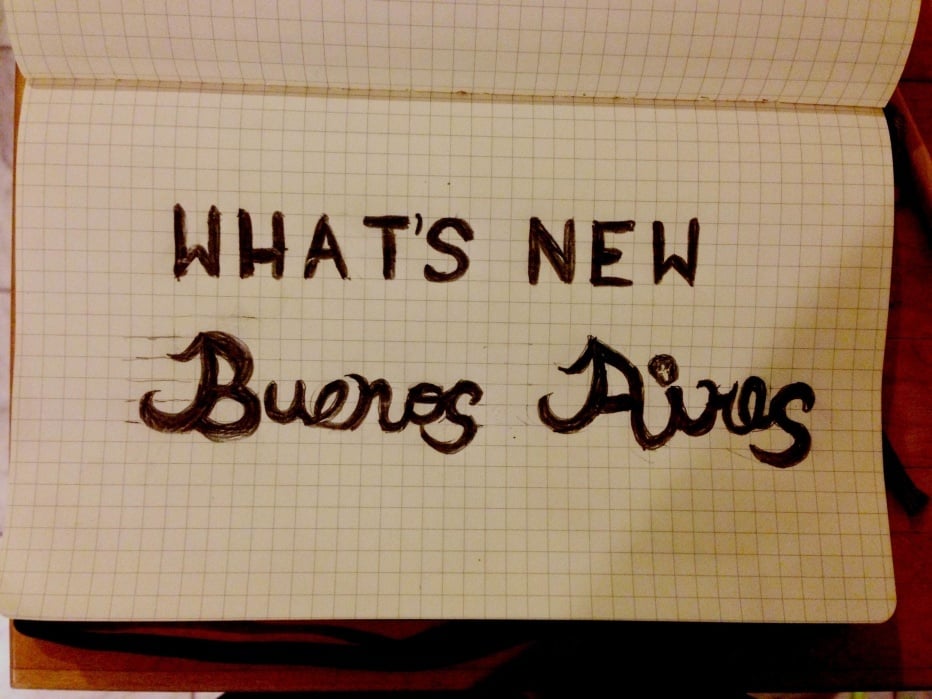 What's New Buenos Aires - student project