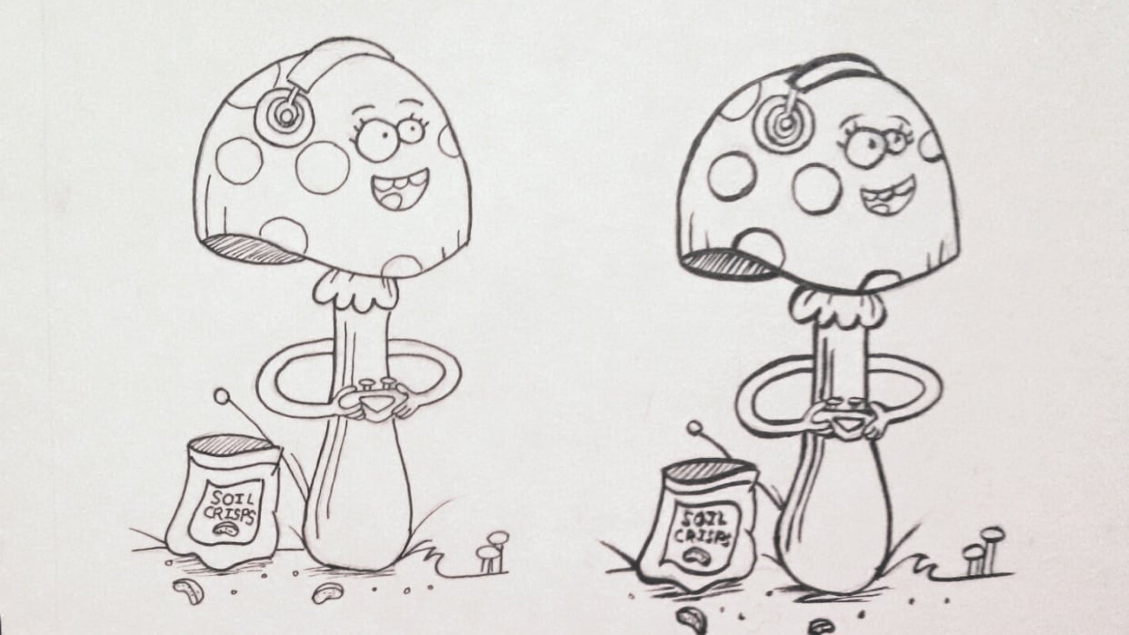 Inky Mushroom! - student project