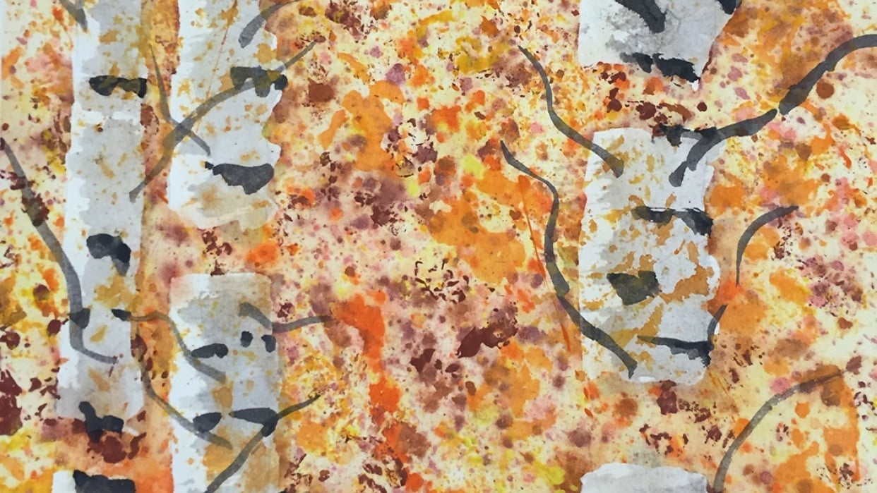 My First Watercolor EVER - student project