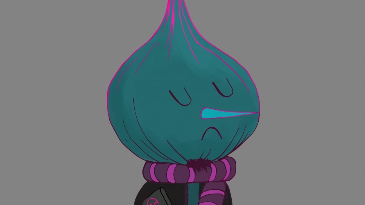 Mr. Onion colored! | Skillshare Student Project