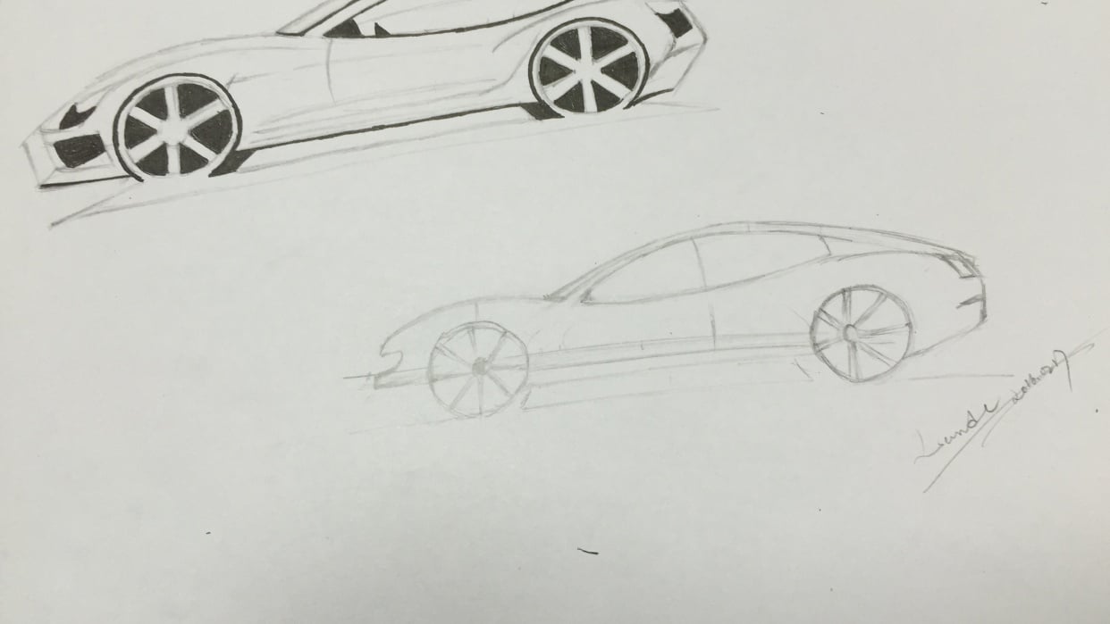 Learn to draw a fancy car! Skillshare Student Project