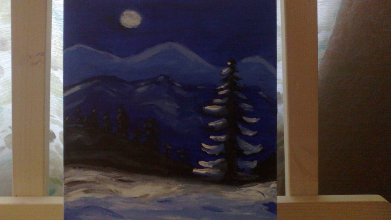 Winter Scene - student project