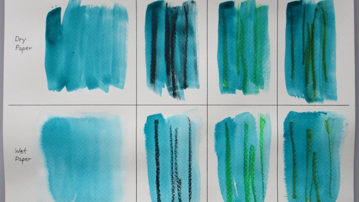 Mixed Media Experiments - student project