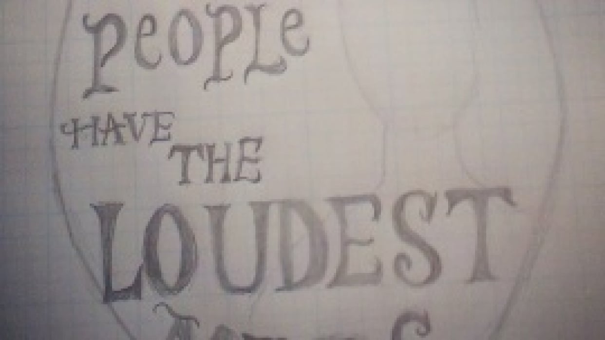 Quiet People Have the Loudest Minds - student project