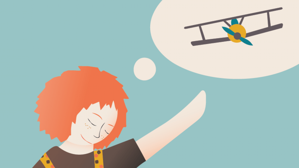 I wish I could fly Skillshare Student Project