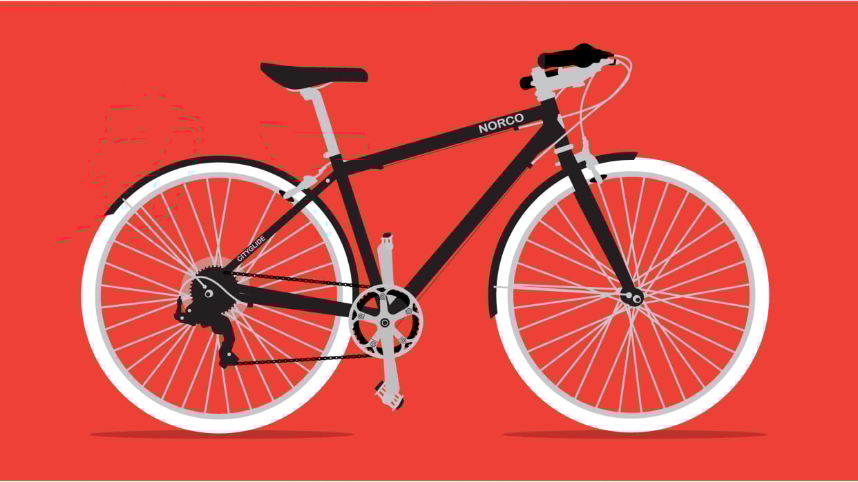My Bike! (Actually mostly Kristin's) - student project