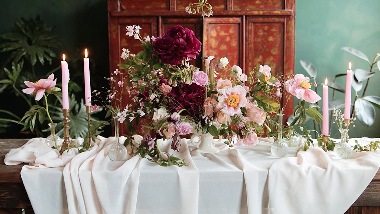 Putnam & Putnam Table Centerpiece - student project
