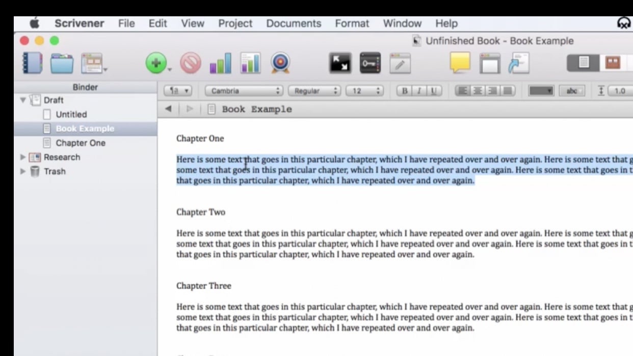 Example project - student project