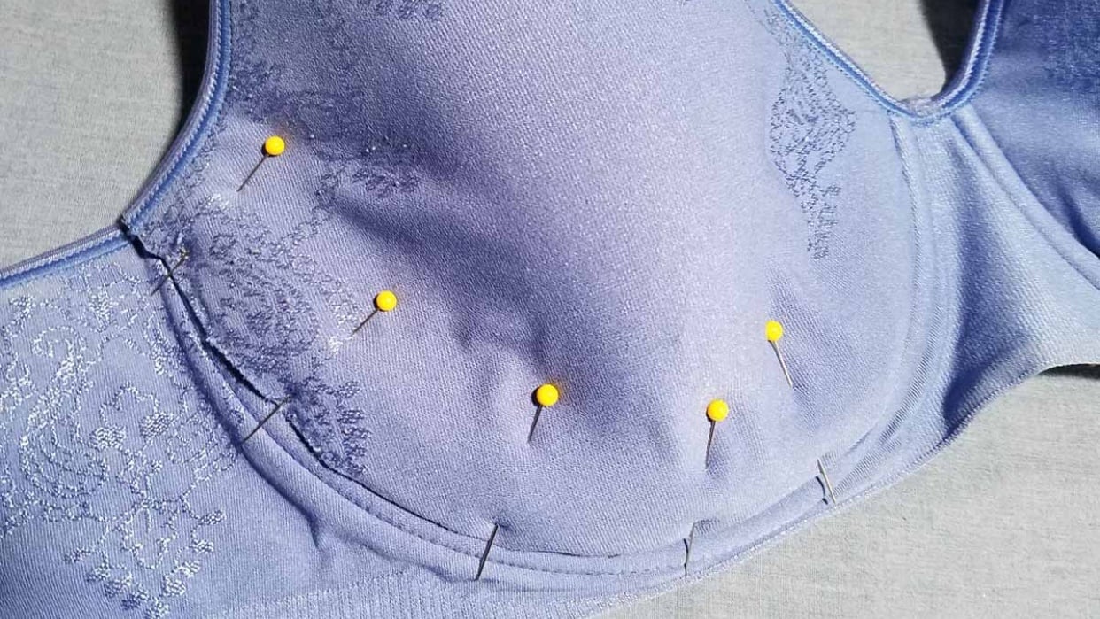 Altering a bra for weight loss Skillshare Student Project
