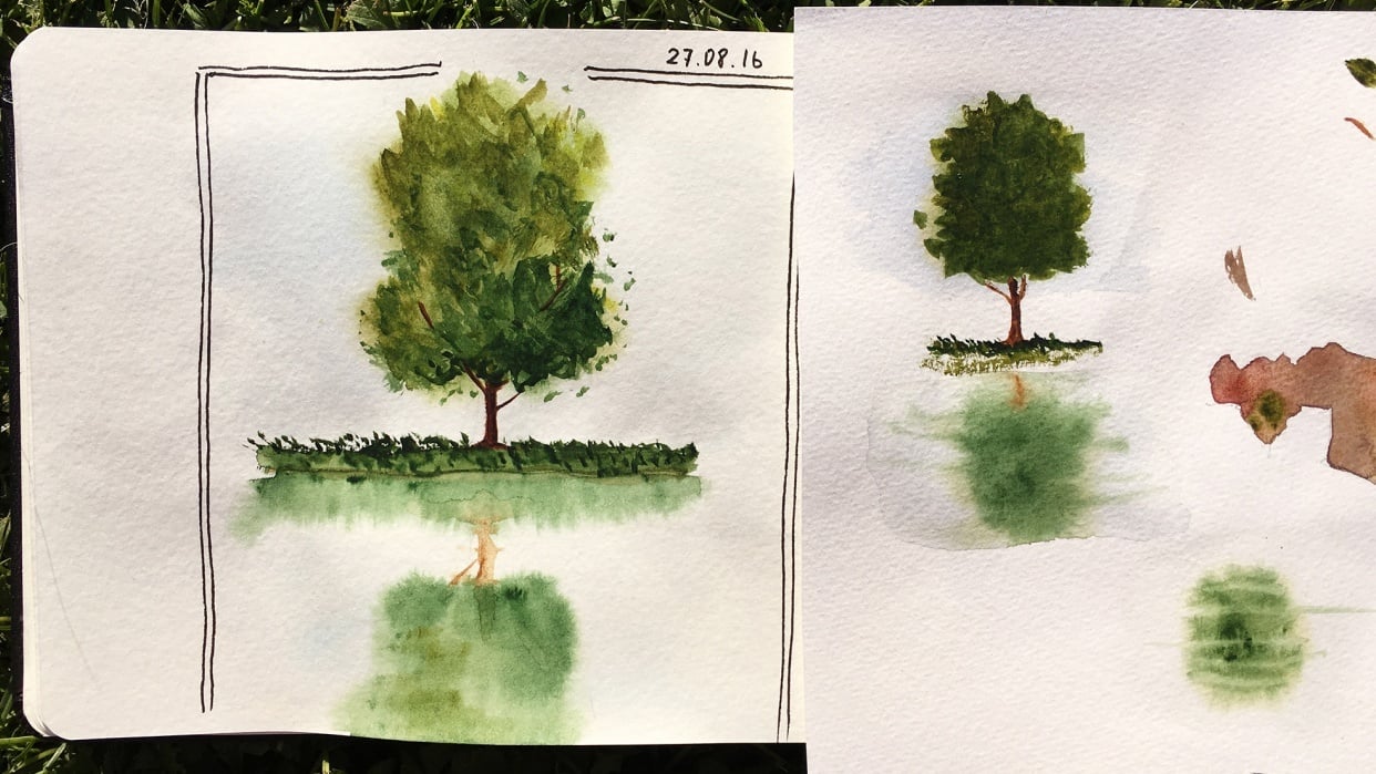 Trying reflections - student project