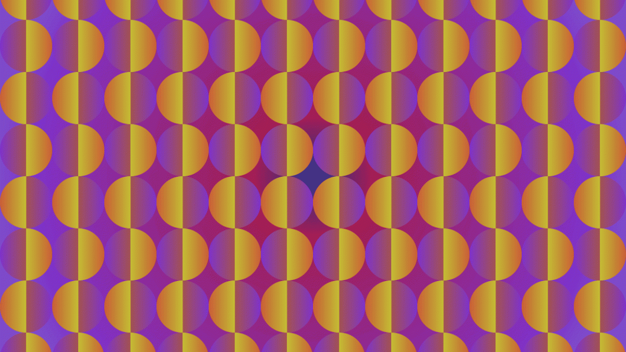 Gradients - Op Art Inspired - student project