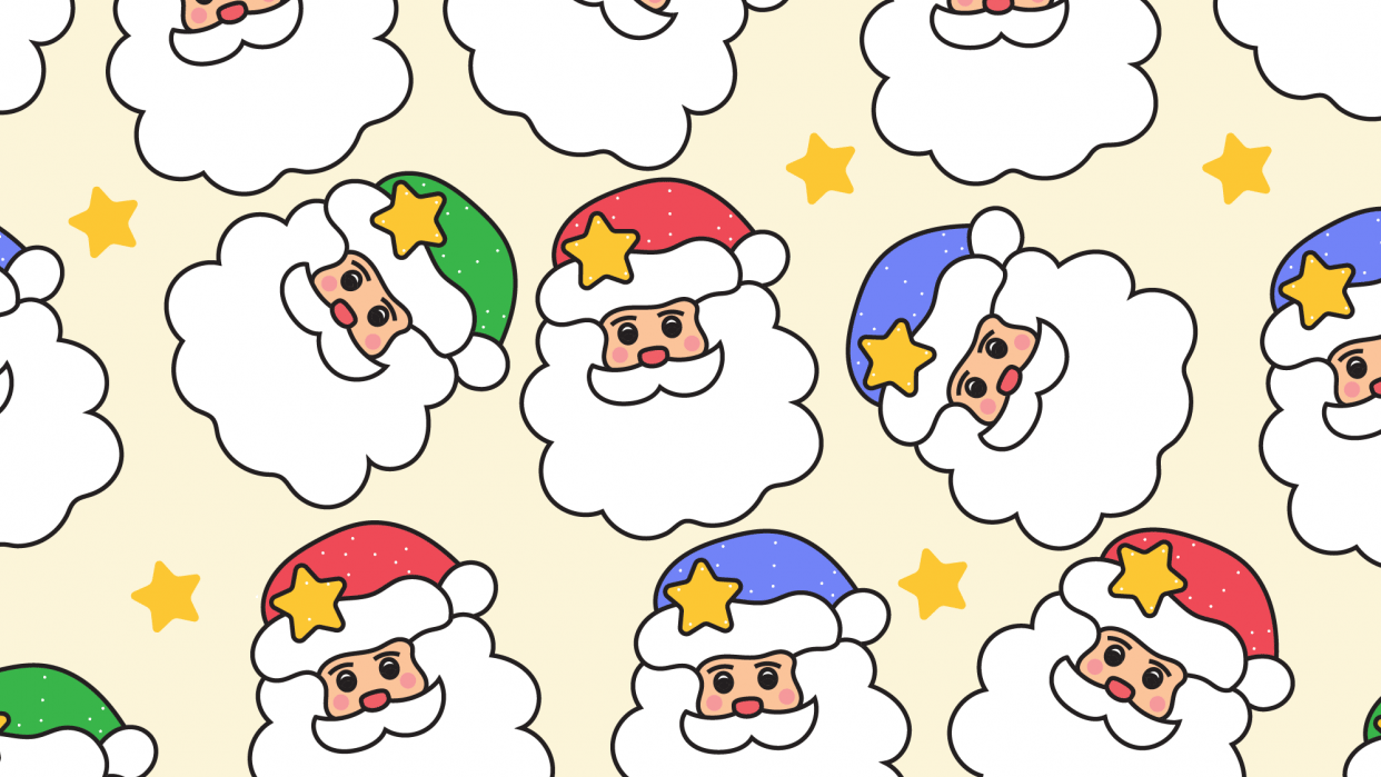 Santa Pattern - student project