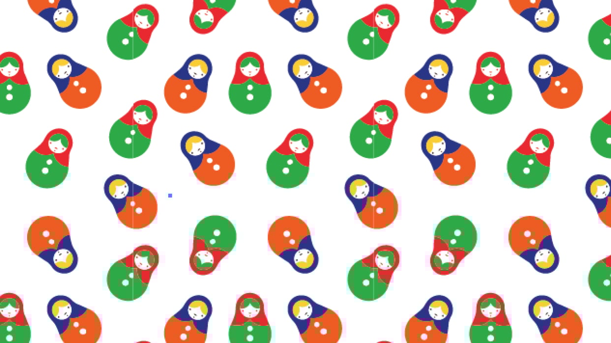 Matrioskas for Christmas - student project