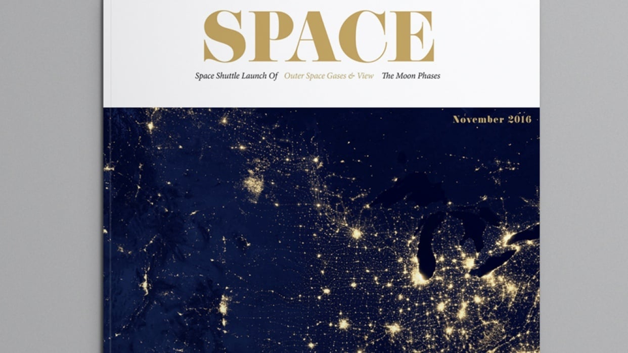 SPACE MAGAZINE - student project