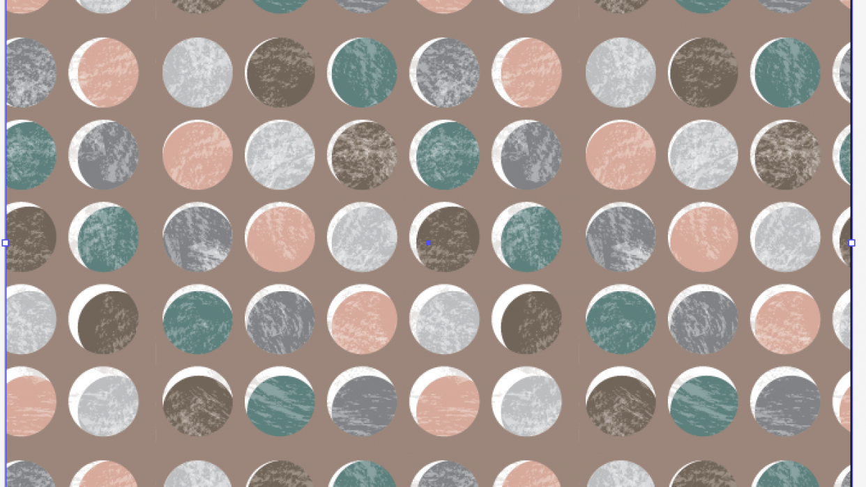 Earthy textured pattern - student project