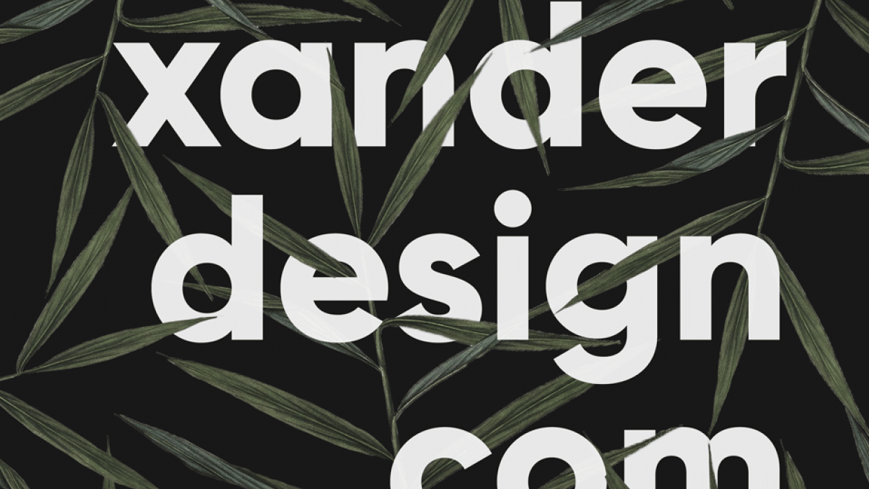 Source & Mix Botanical Illustrations with Typography to Create Trendy Designs - student project