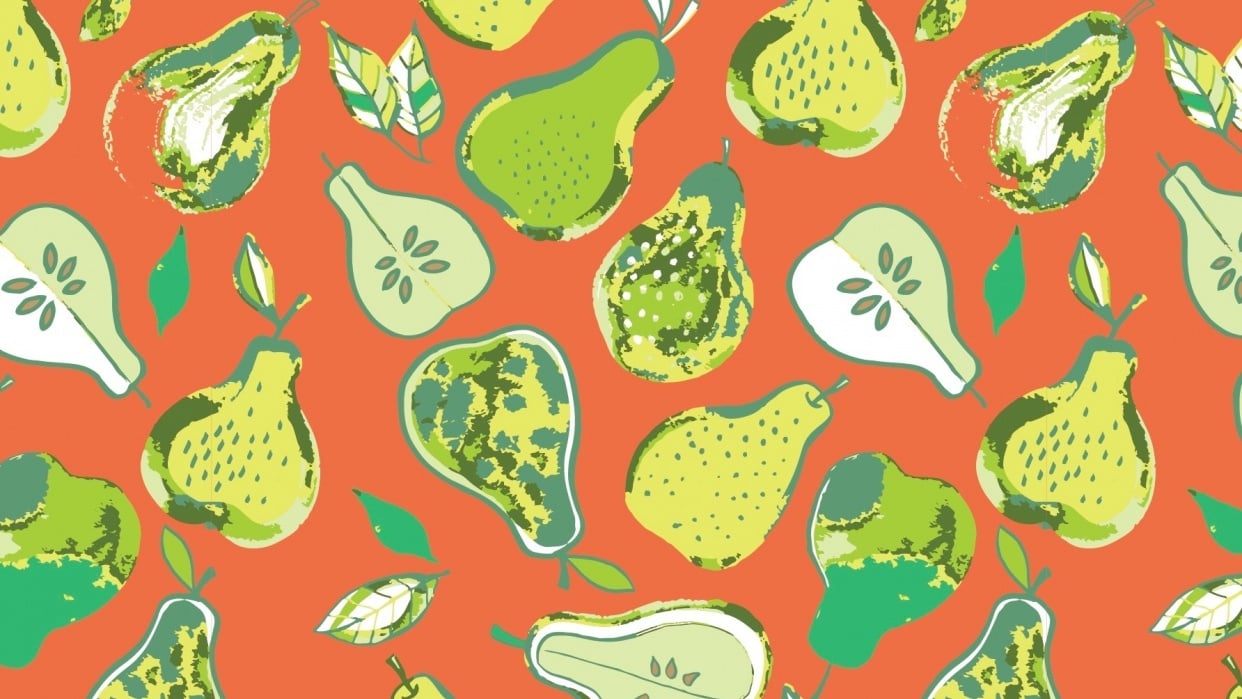 Pears pattern - student project
