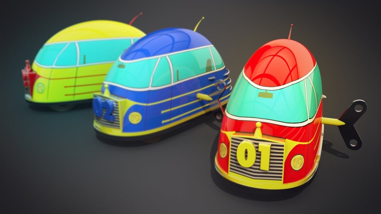 Pete's Car Model - student project