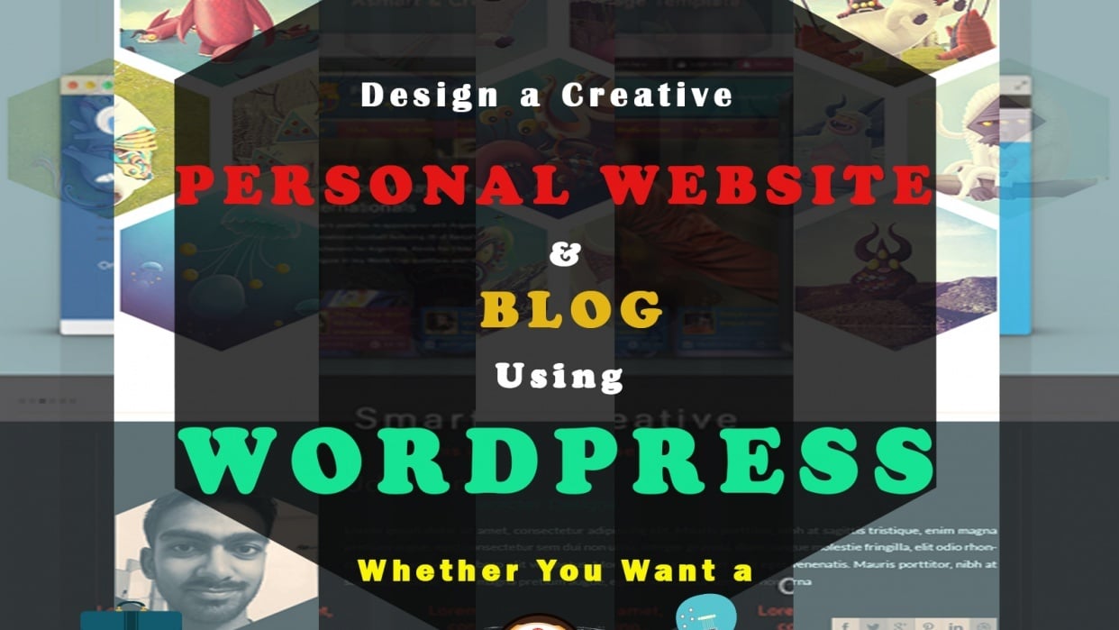Build a Creative PERSONAL WEBSITE & BLOG using WordPress Skillshare