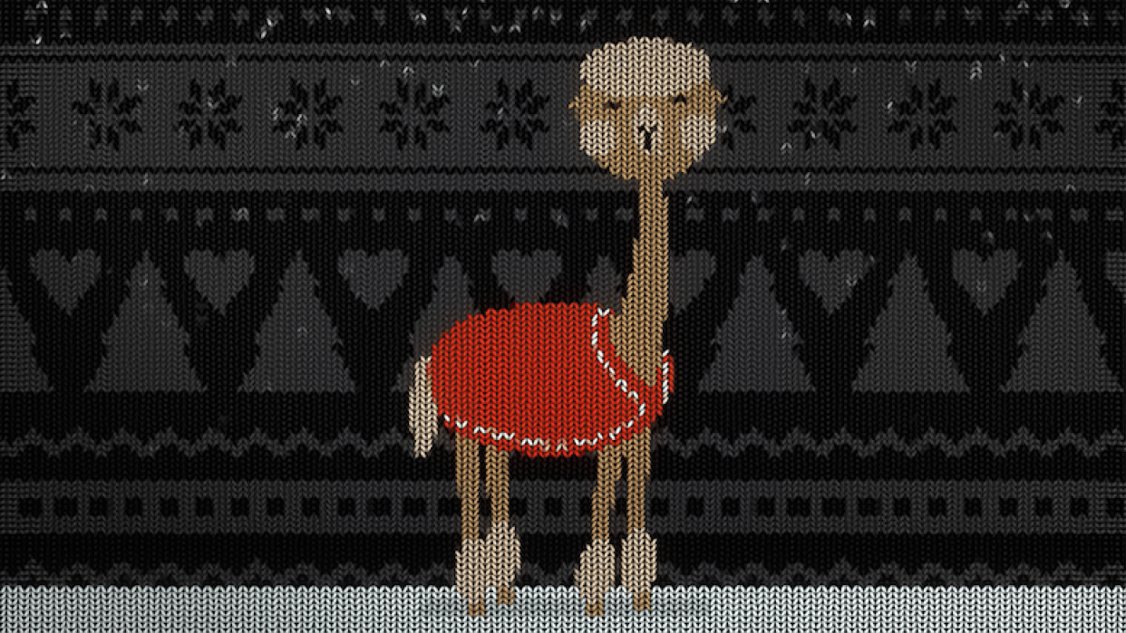 Christmas Alpaca - student project
