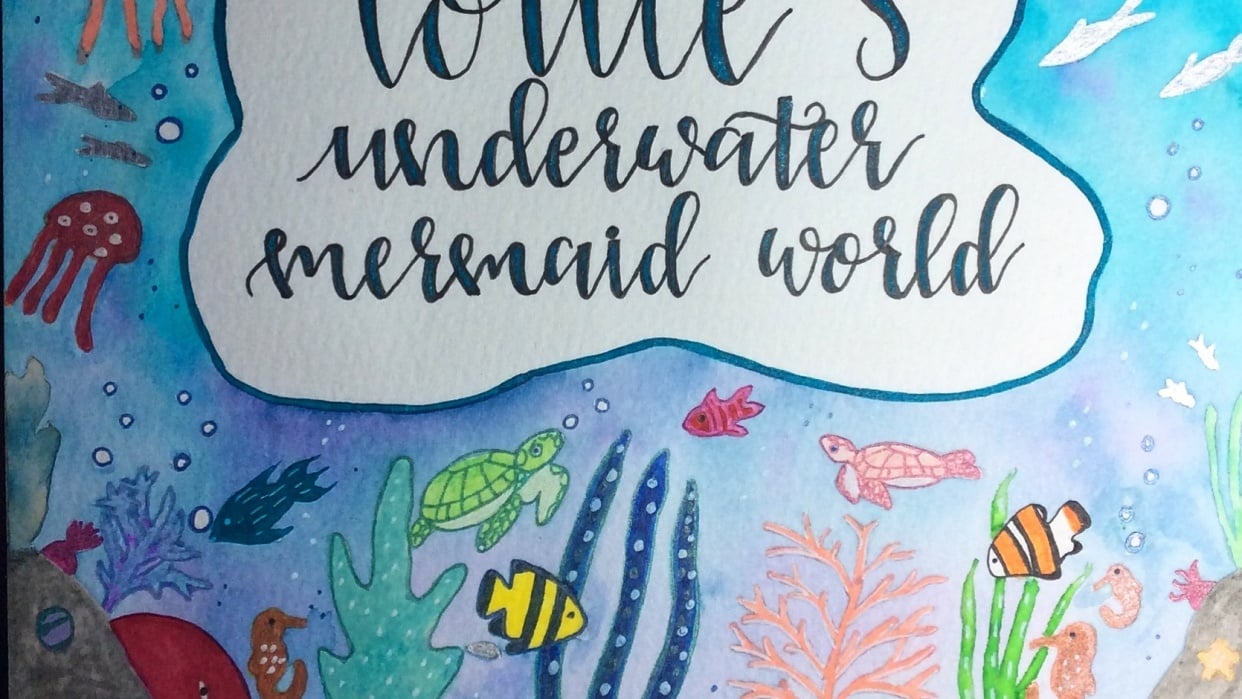 Underwater Mermaid World - student project