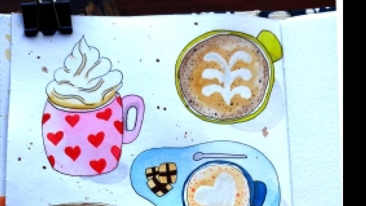 Coffee coffee coffee and mugs! - student project