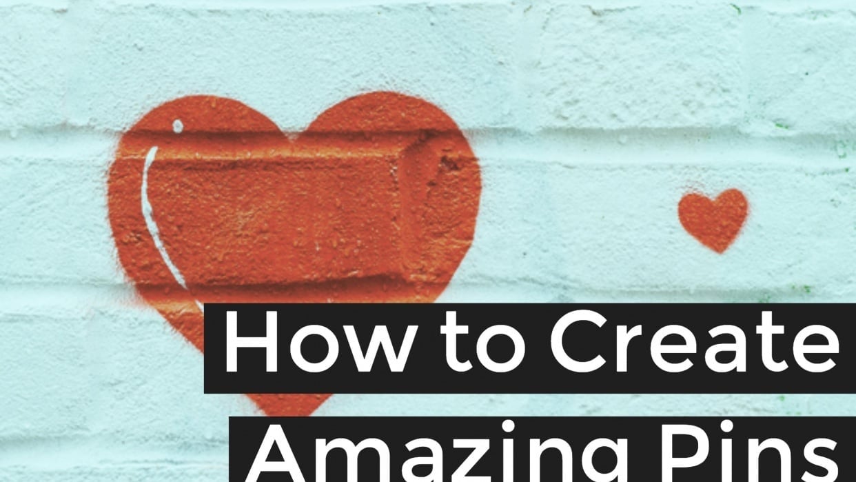 Design a Pinterest pin - student project