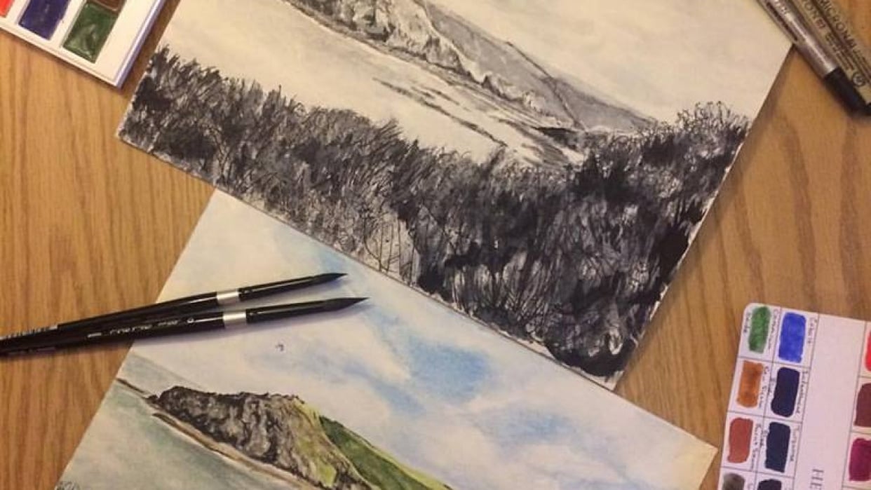 Brush & Pen Work - student project