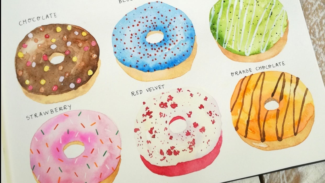 Donut tray - student project