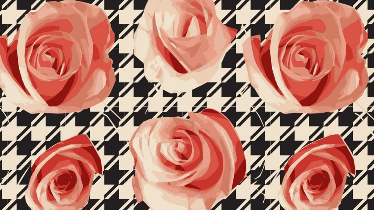 Those Hounds sniffing The Roses! - student project