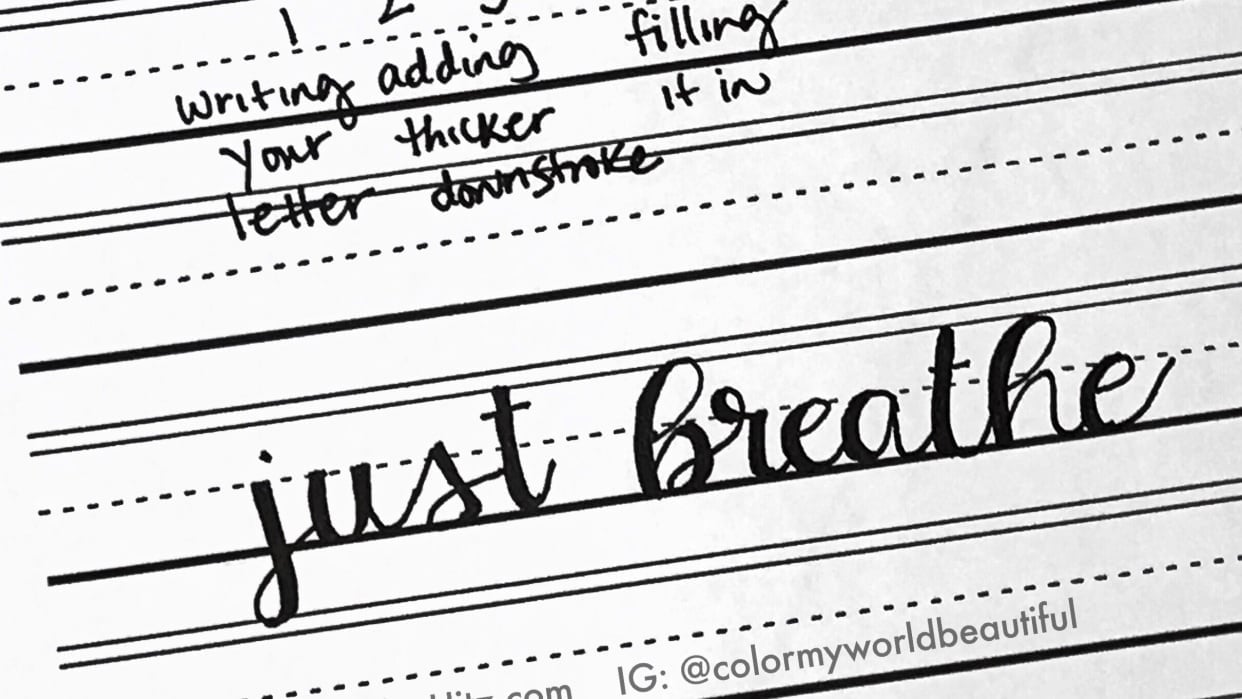 Just Breathe - student project