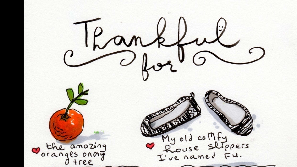 Thankful Journal - student project