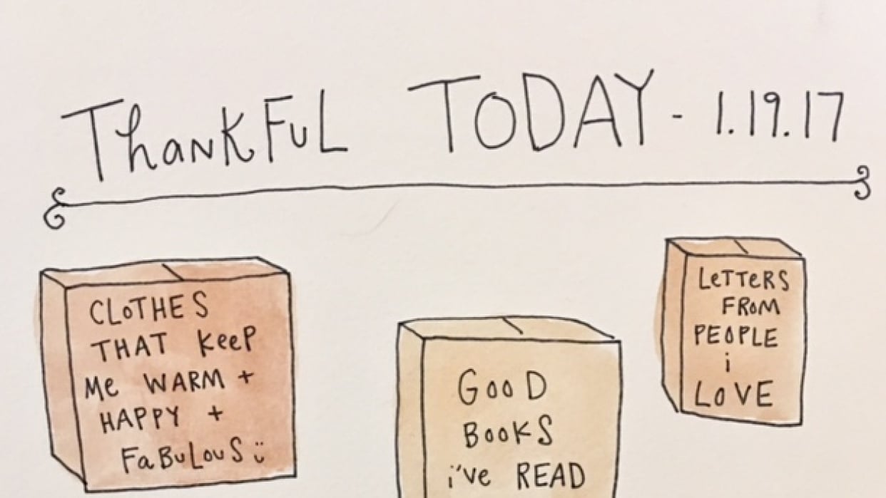 Thankful TODAY! - student project