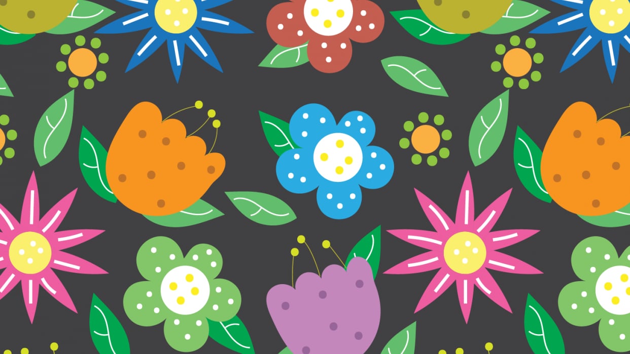 Citrus and Flowers - student project