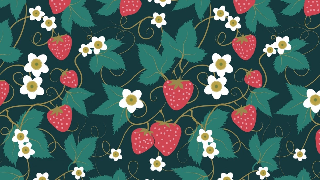 Olivia's Repeat Patterns with Adobe Illustrator - student project