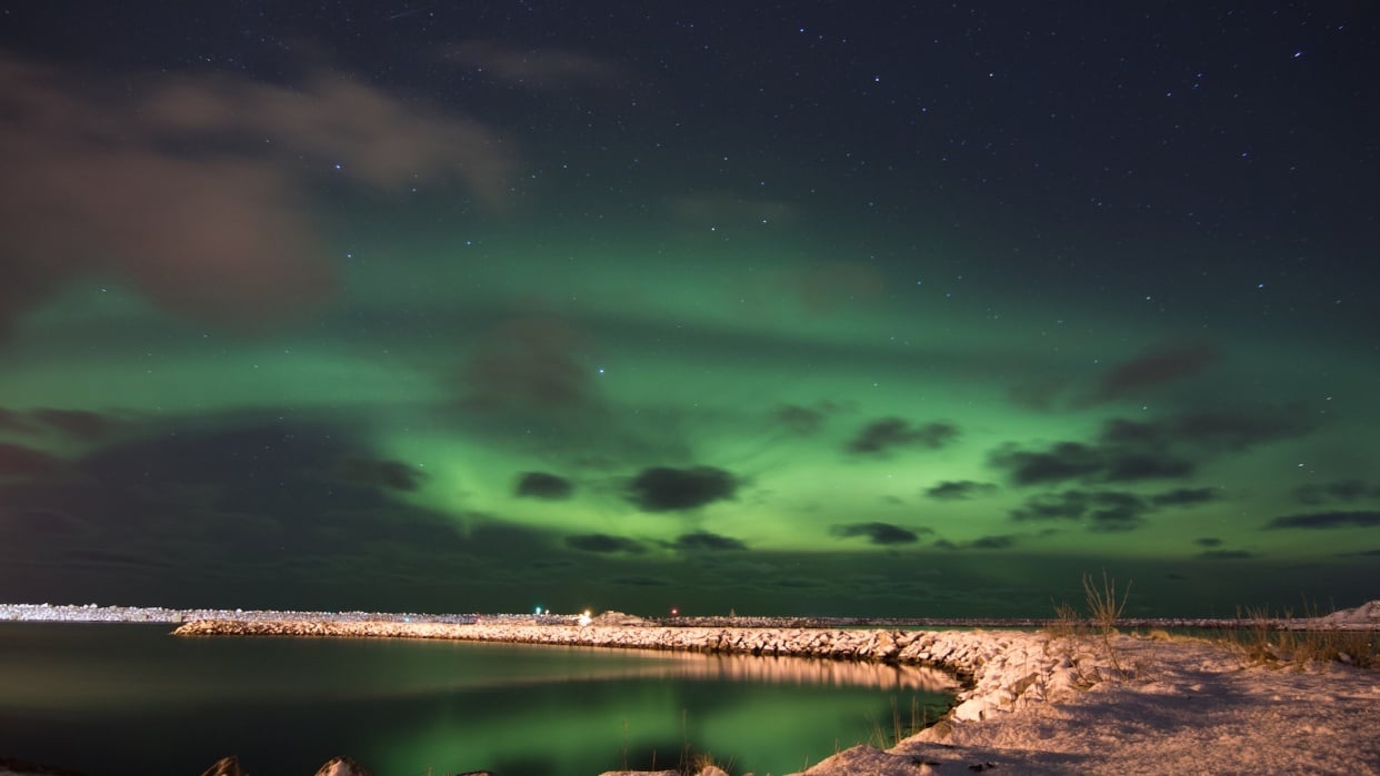 Northern Lights in Andenes Norway - student project