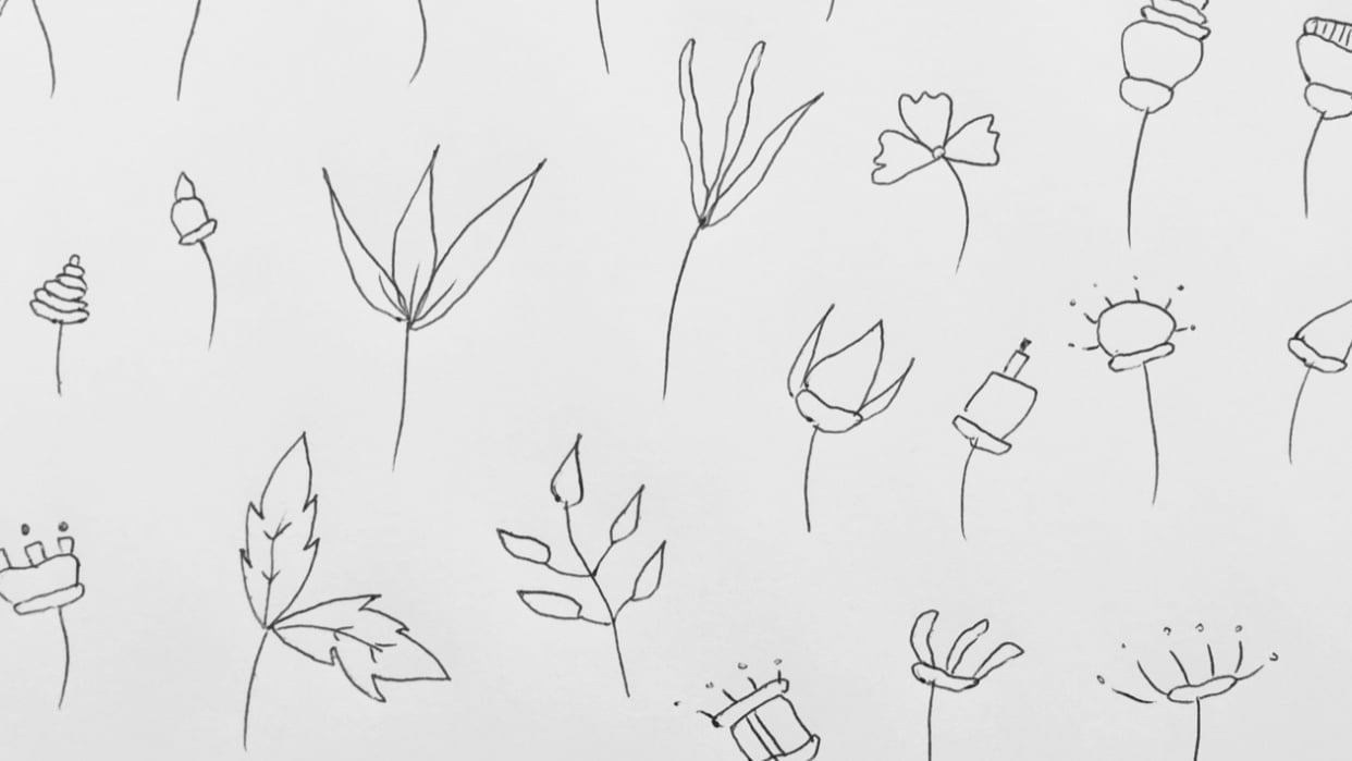 32 flowers practice - student project