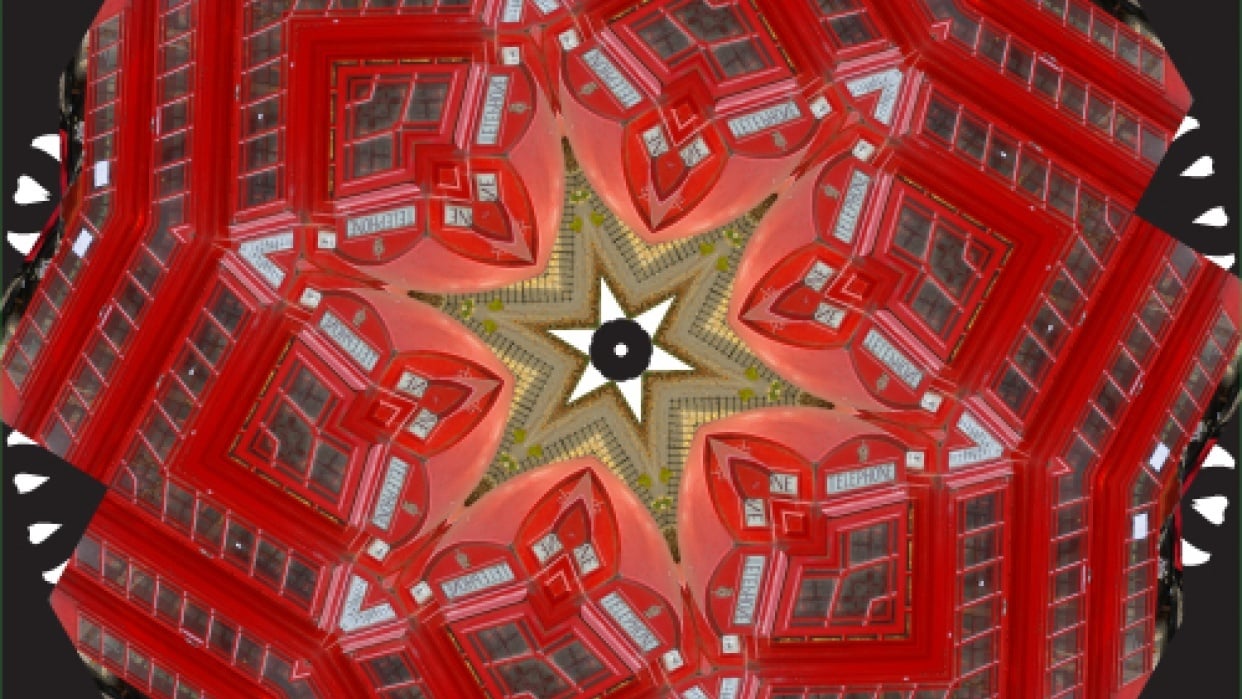 Real time Kaleidoscope Mandala - student project