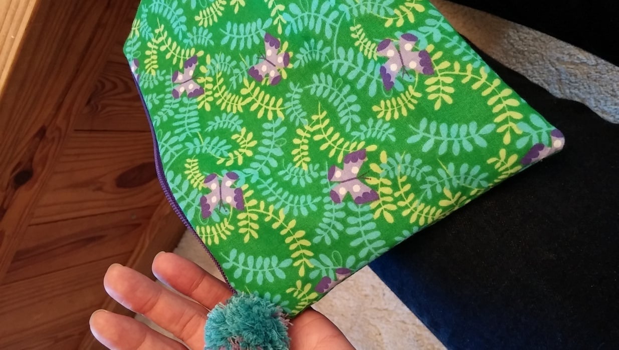A great first sewing machine project! - student project
