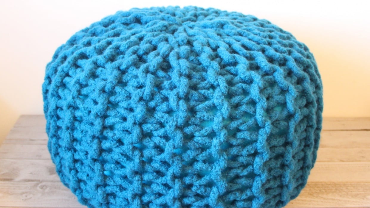Items made with wool rope - student project